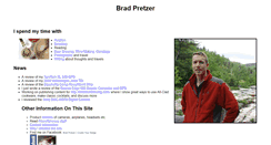 Desktop Screenshot of bradpretzer.com